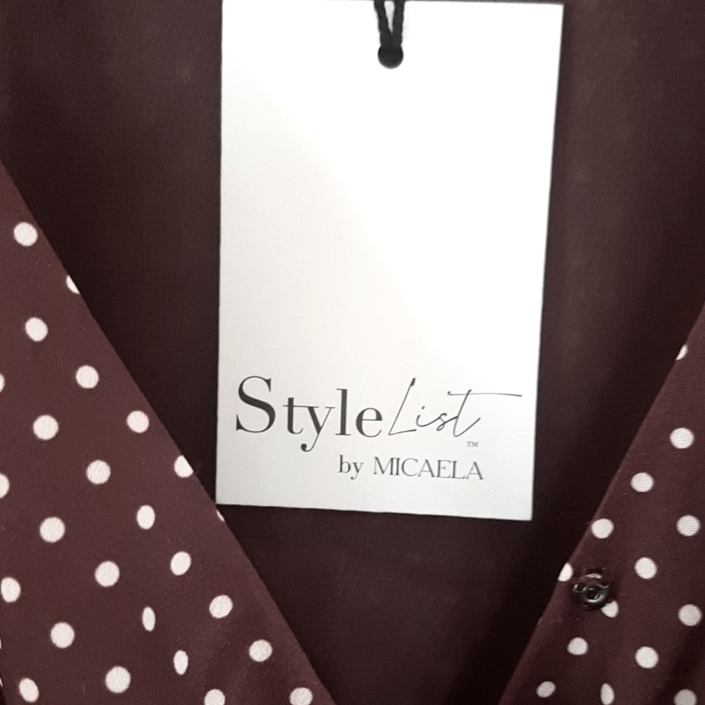 NWT Mulberry Dot Pattern Dress - Picture 4 of 10